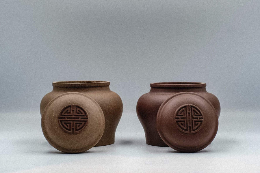 Yixing Jar with design