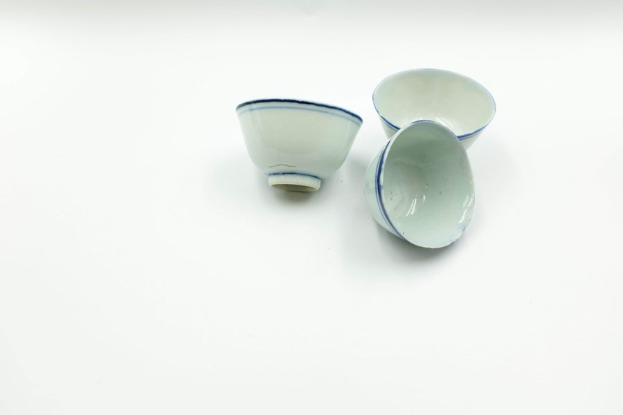 Blue Line Cup (Late Qing Dynasty) - 1st Grade