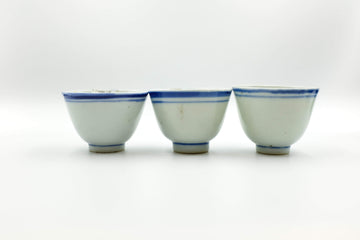 Blue Line Cup (Late Qing Dynasty) - Large - 1st Grade