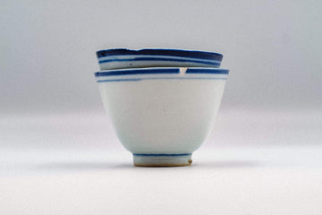 Blue Line Cup (Late Qing Dynasty) - Large - 2nd Grade