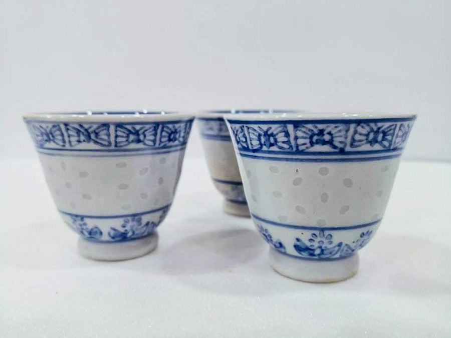 Jingdezhen Porcelain Cup (1966-1976) - Blue
